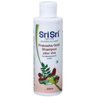 Sri Sri Ayurveda, PRAKESH GOLD SHAMPOO, 200ml, Hair Care